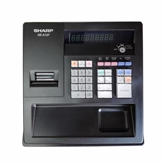 Caisse enregistreuse Sharp XE-A137-BK à 30 touches