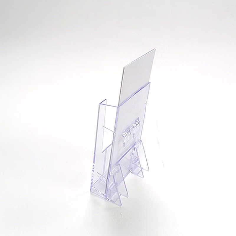 Pro Display K-301, Porte Dépliant 10 x 21 cm Transparent