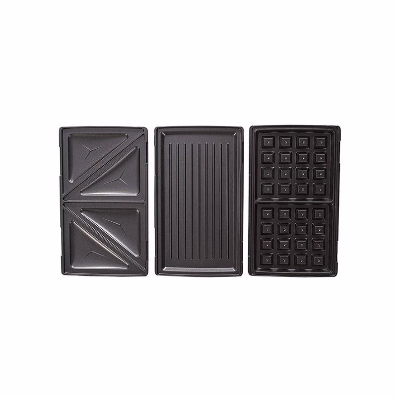 LIVOO DOP133, appareil 3-en-1, croque-monsieur, gril et gaufrier 700 Watts