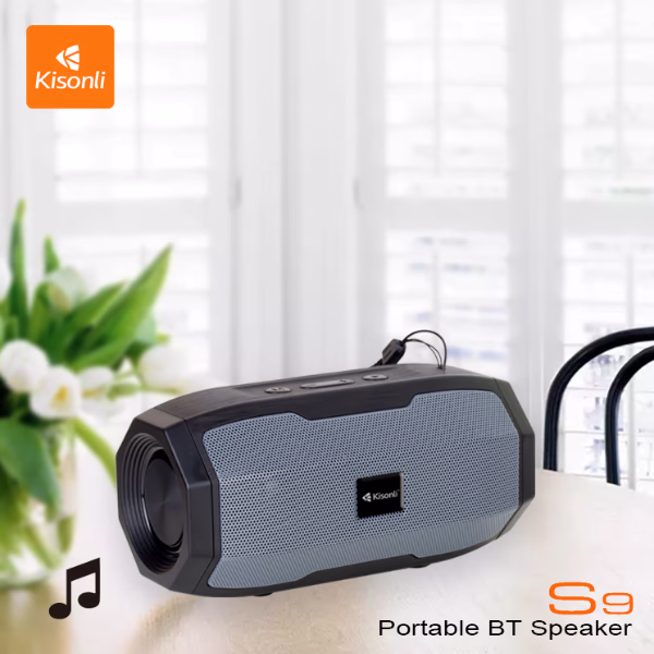 Kisonli Haut-parleur Portable S9 – Bluetooth