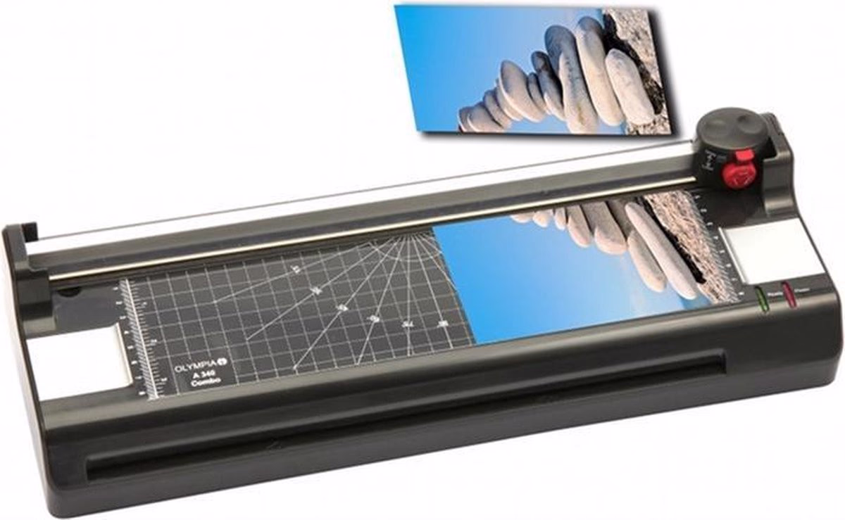Plastifieuse Professionnelle Olympia A340 COMBO avec Cisaille A3