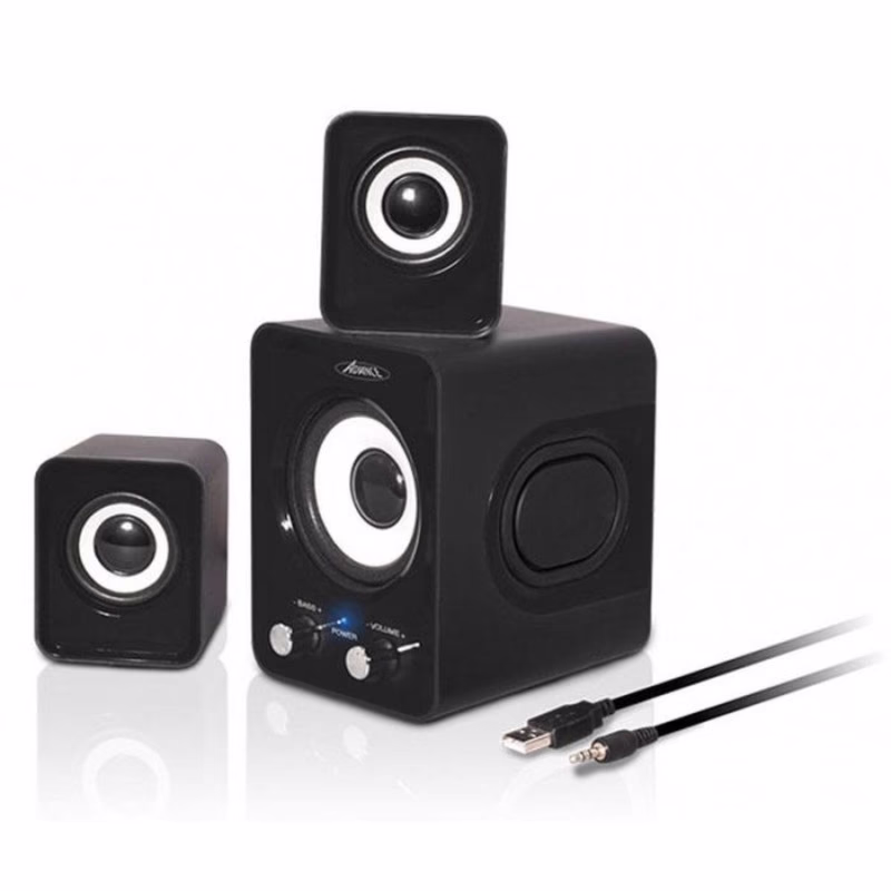 Haut parleur filaire ADVANCE speaker 2.1 6 W noir