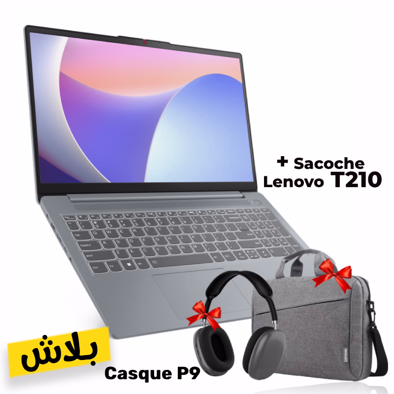 Notebook LENOVO IPS3 I5-12450H 15,6 FHD 16Go 512Go Ubuntu