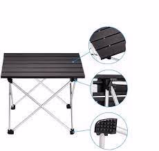 Table pliante plage