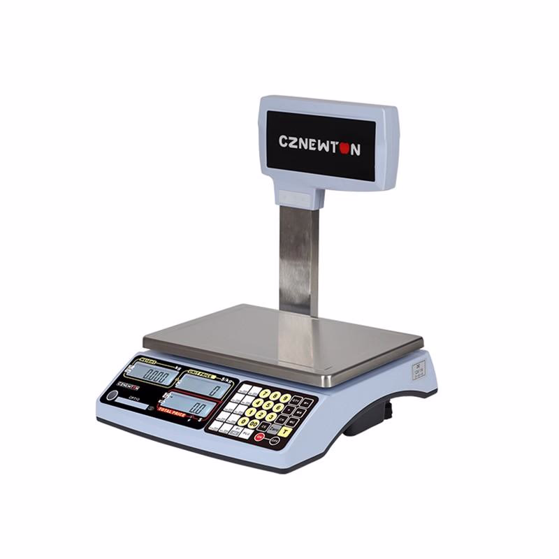 Balance électronique CZNEWTON CPTL-30 Max 30Kg avec Plateau Standard