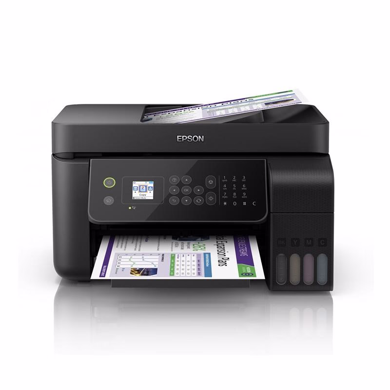 Imprimante EcoTank Epson L5190 Multifonction 4en1 couleur A4 Wi-Fi à réservoir intégré