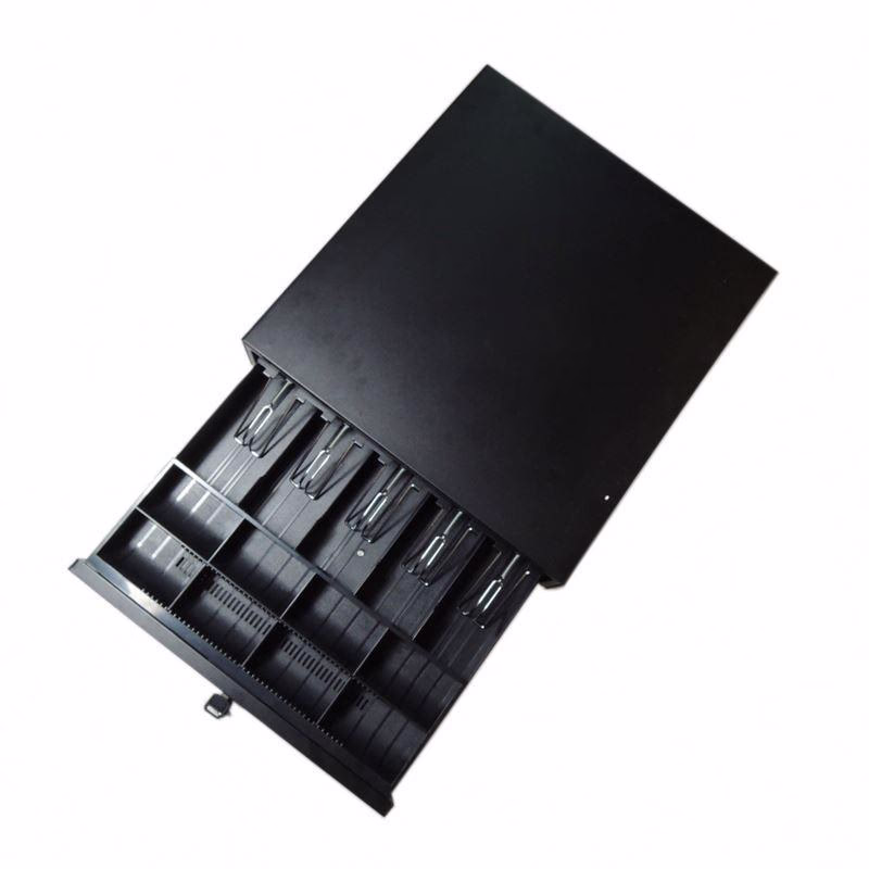 Tiroir Caisse Zonerich ZQ-415D RJ-11 en Acier inoxydable