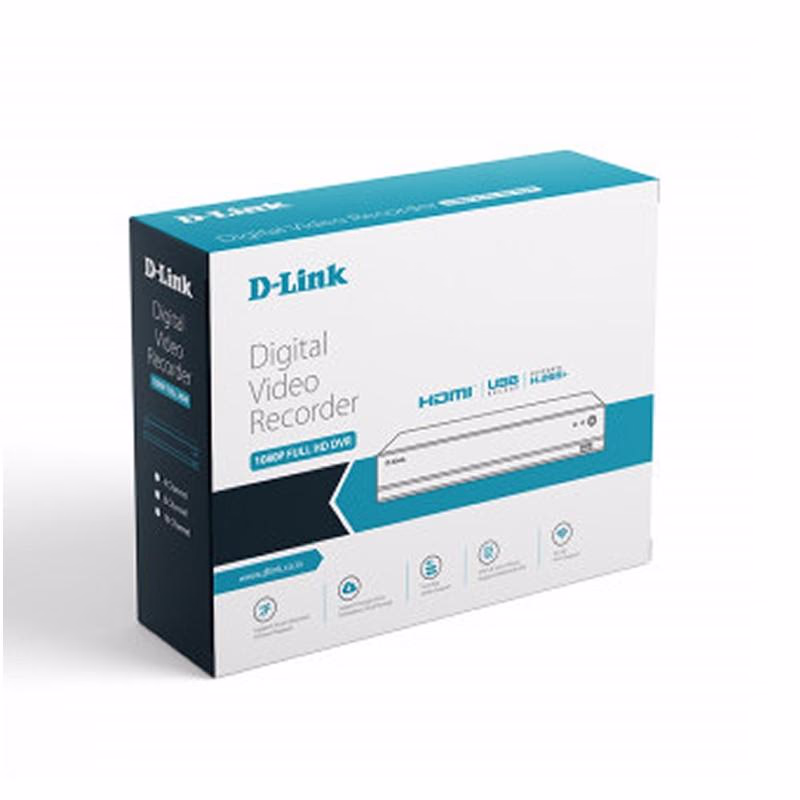 D-Link DVR-F2104-M2, Enregistreur vidéosurveillance DVR 1080P Full HD à 4 canaux