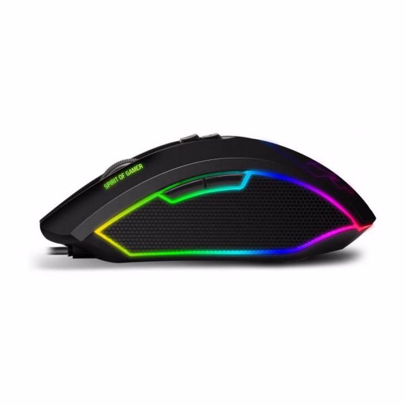 Souris Filaire Spirit Of Gamer S-EM40 Elite M40 4000 dpi RGB