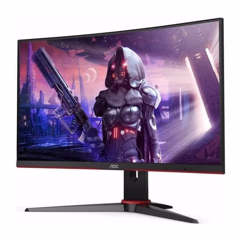 AOC Ecran Gaming 24G2E5, Incurvé 24 Pouces LED Full HD 75 Hz