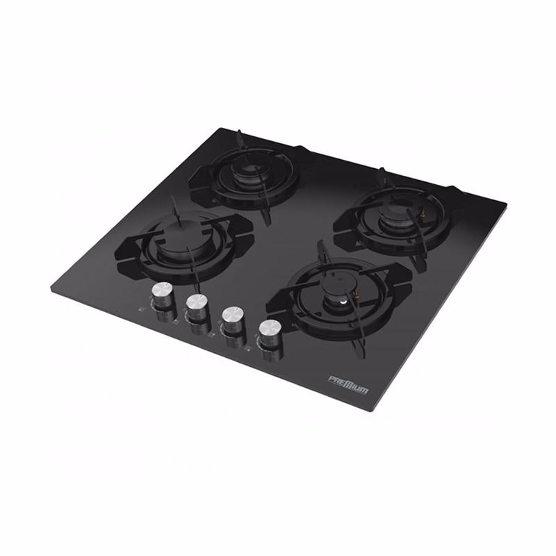 Plaque de cuisson encastrable Premium AP1640.BS02 4 Feux 60 cm Noir