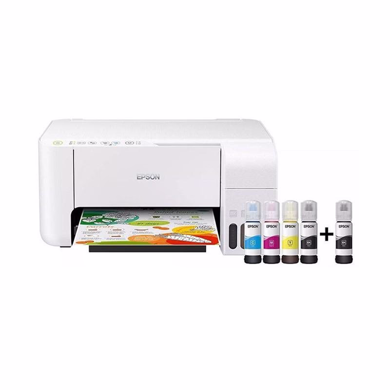 Imprimante EcoTank Epson L3156 Multifonction 3en1 Couleur A4 WiFi à réservoir intégré