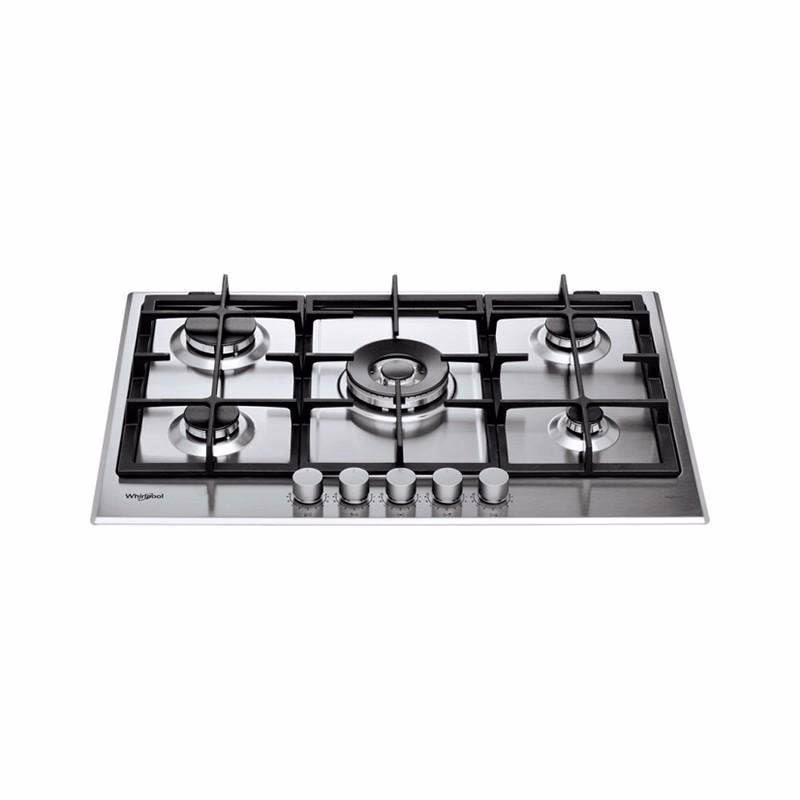 Plaque de cuisson Whirlpool GMA7522/IXL Encastrable 5 brûleurs en Inox