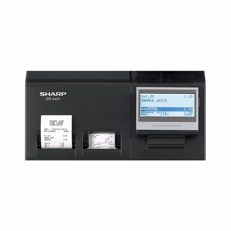 Caisse enregistreuse Sharp ER-A411 LCD alphanumérique multilignes