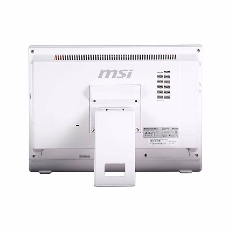 PC All In One MSI PRO 16T 10 M Celeron 5205U Ram 4 Go 128 Go SSD Win11 Pro en Blanc