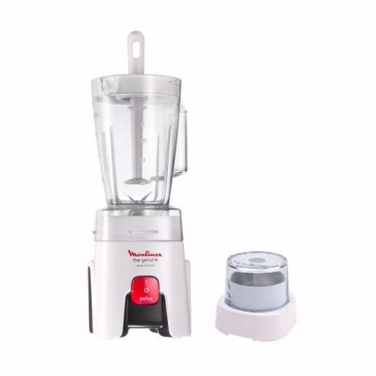 Blender Moulinex Genuine LM240025 de 450 Watts capacité 1.5 L blanc