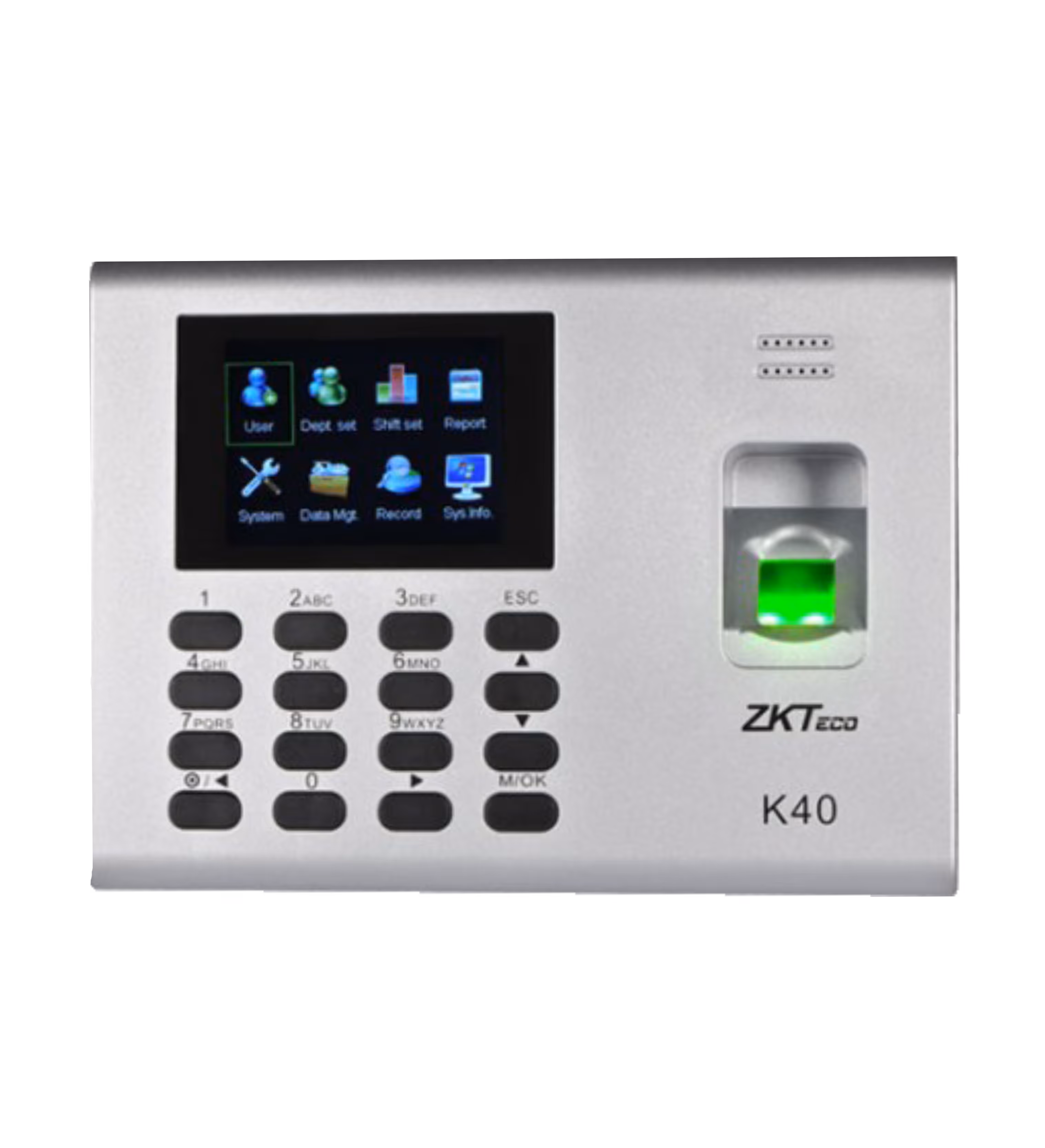Pointeuse avec empreinte ZK K40Pro