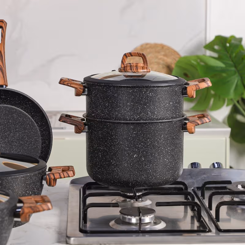 Batterie de Cuisine en Granite 37 Pièces - Falez