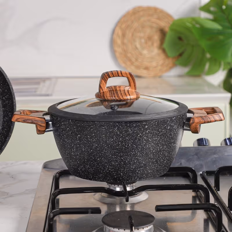 Batterie de Cuisine en Granite 37 Pièces - Falez
