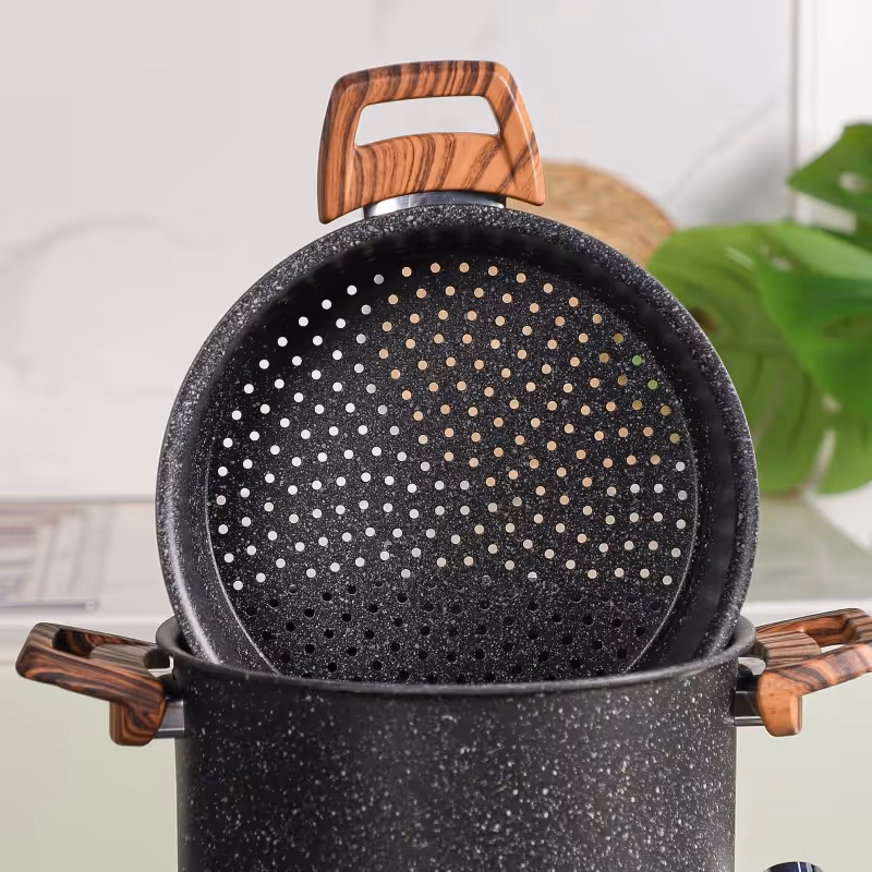 Batterie de Cuisine en Granite 37 Pièces - Falez