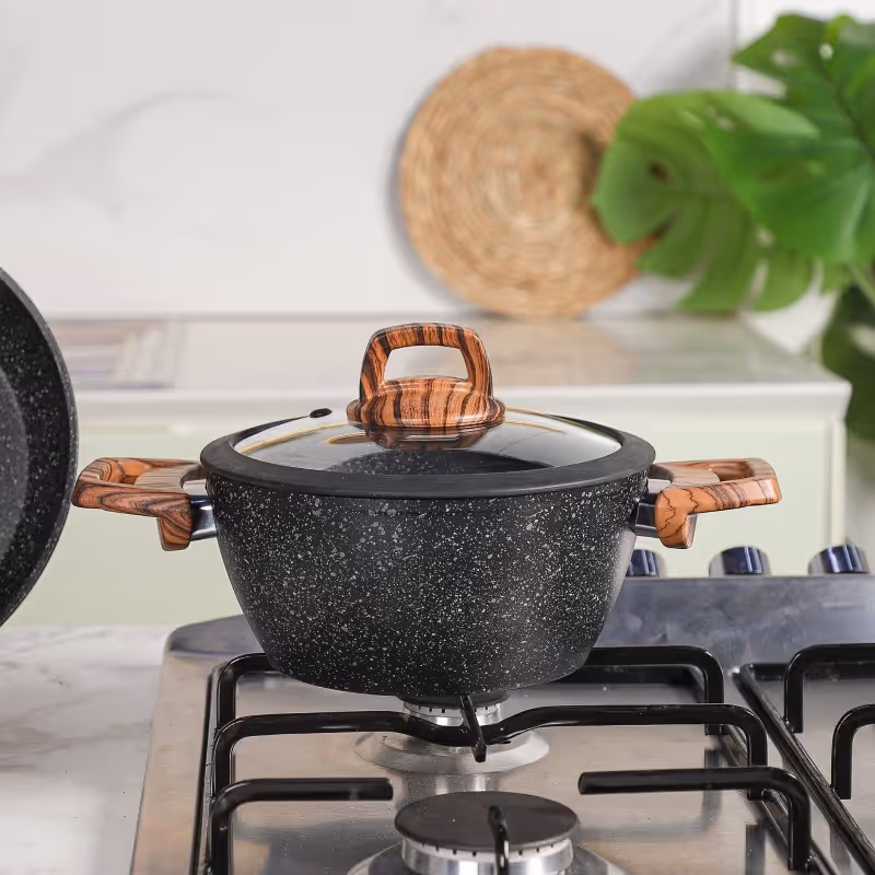 Batterie de Cuisine en Granite 37 Pièces - Falez