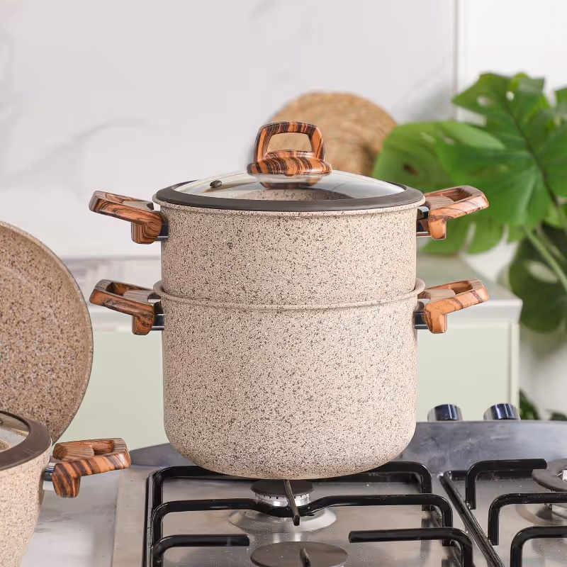 Batterie de Cuisine en Granite 37 Pièces - Falez