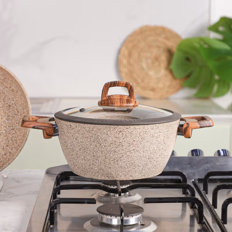 Batterie de Cuisine en Granite 37 Pièces - Falez