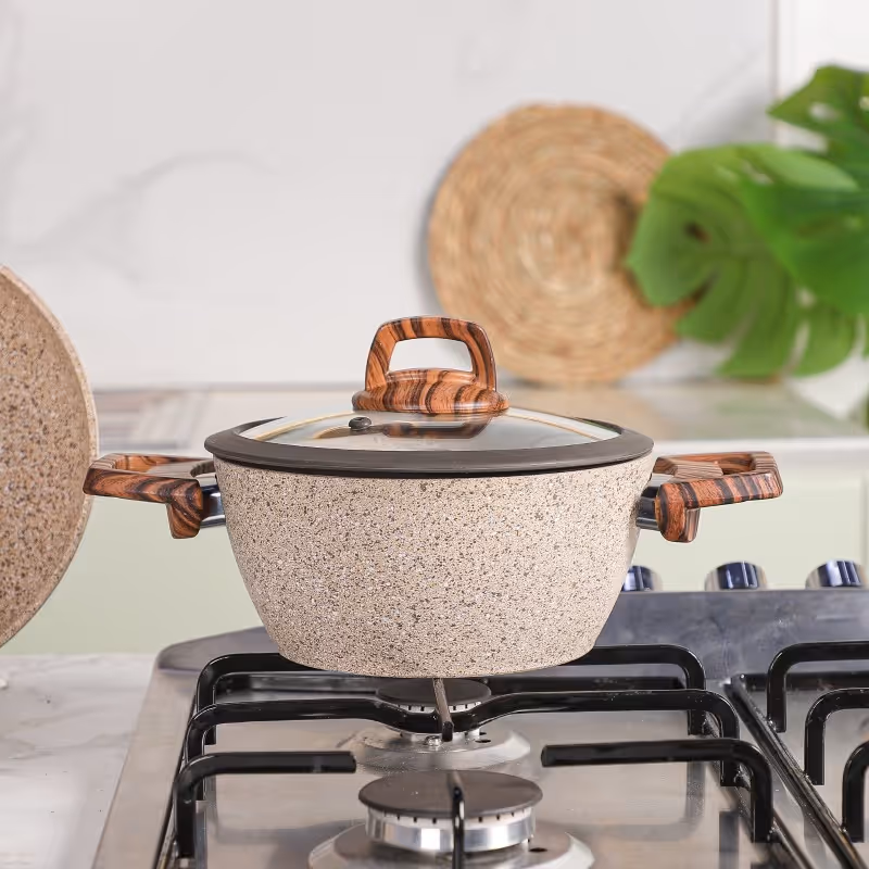 Batterie de Cuisine en Granite 37 Pièces - Falez