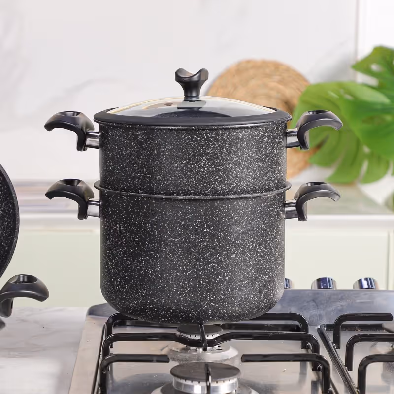 Batterie de Cuisine en Granite 37 Pièces - Falez