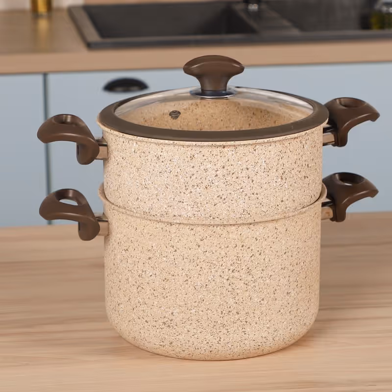 Batterie de Cuisine en Granite 50 Pièces - Falez 6
