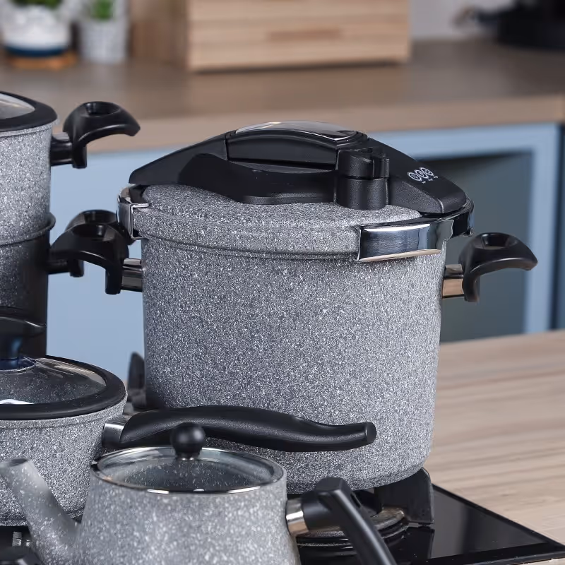 Batterie de Cuisine en Granite 50 Pièces - Falez 17