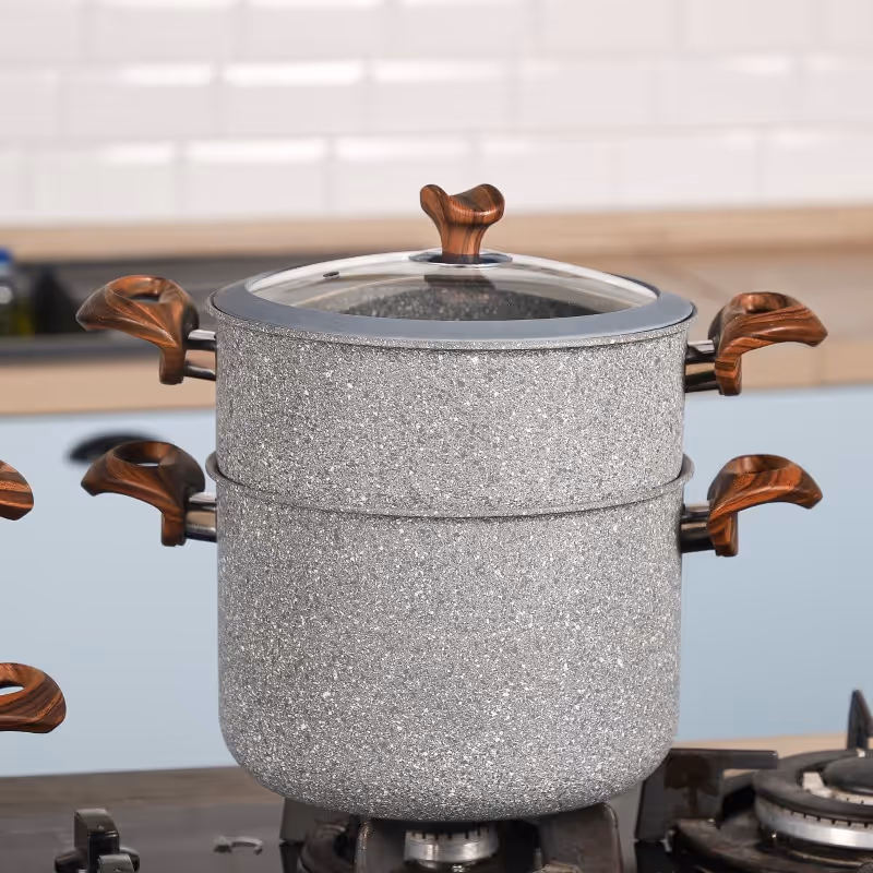 Batterie de Cuisine en Granite 50 Pièces - Falez 23