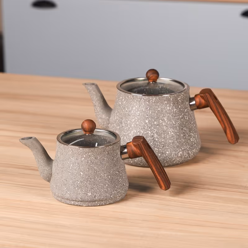 Batterie de Cuisine en Granite 50 Pièces - Falez 28