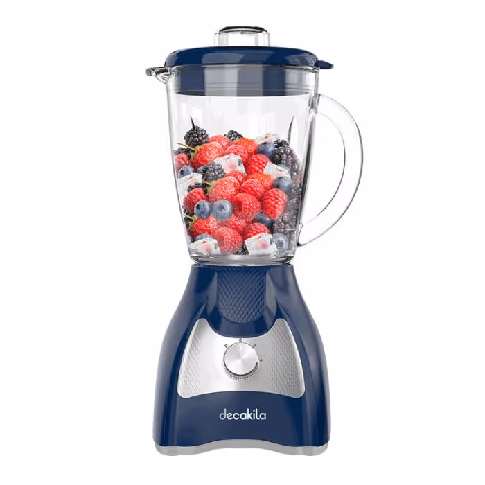 Blender Decakila 1.5 L - 500W Bleu KEJB043L 