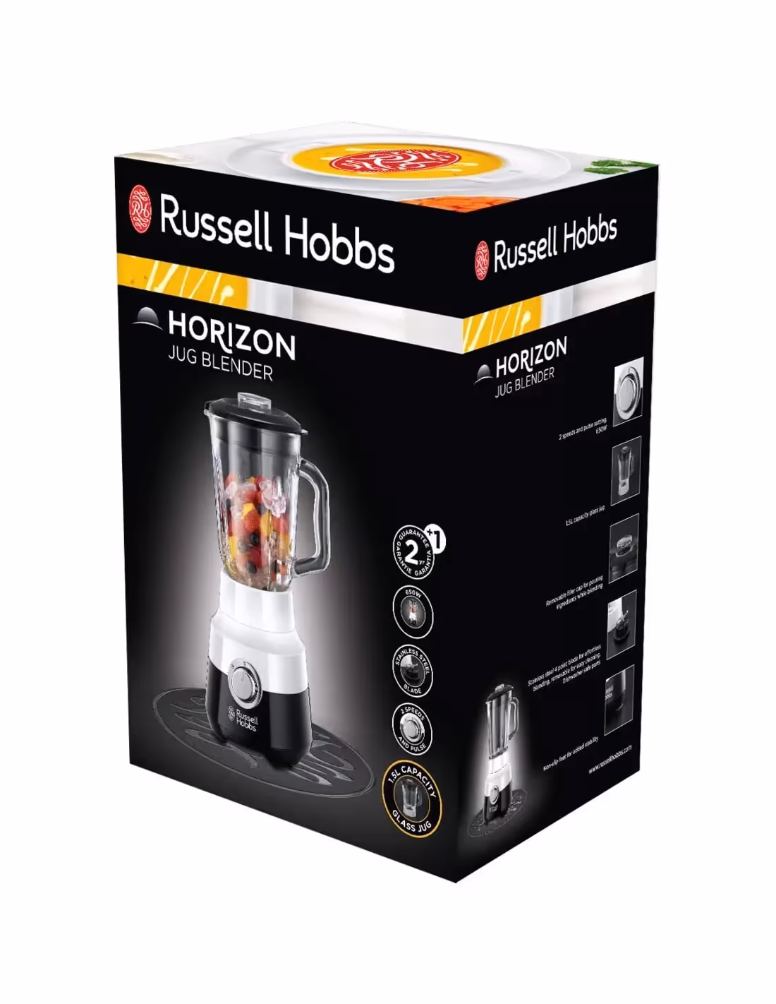 Blender RUSSELL HOBBS Horizon 24721-56 650 Watts Noir&Blanc - 1.5 Litres 1