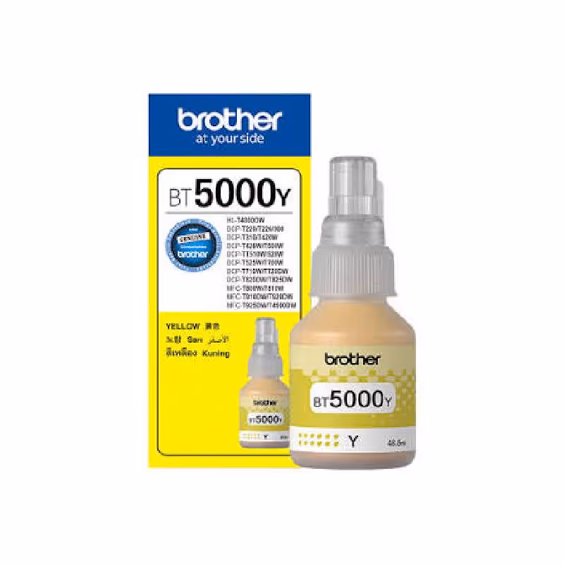 Bouteille D'encre BT-5000 Original BROTHER Jaune