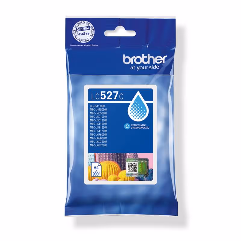Cartouche Original Jet D’encre LC527C BROTHER Cyan