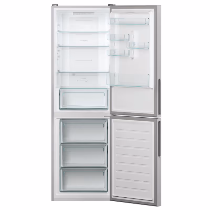Réfrigérateur Combiné CANDY 346 Litres NoFrost - CCE3T618FSD Silver