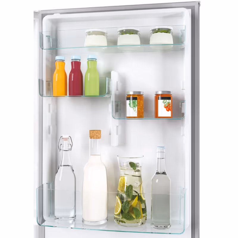 Réfrigérateur Combiné CANDY 346 Litres NoFrost - CCE3T618FSD Silver