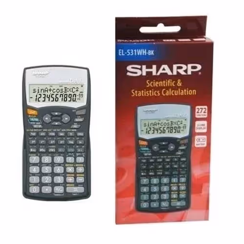 Calculatrice Scientifique EL-531WH-BK / Noir