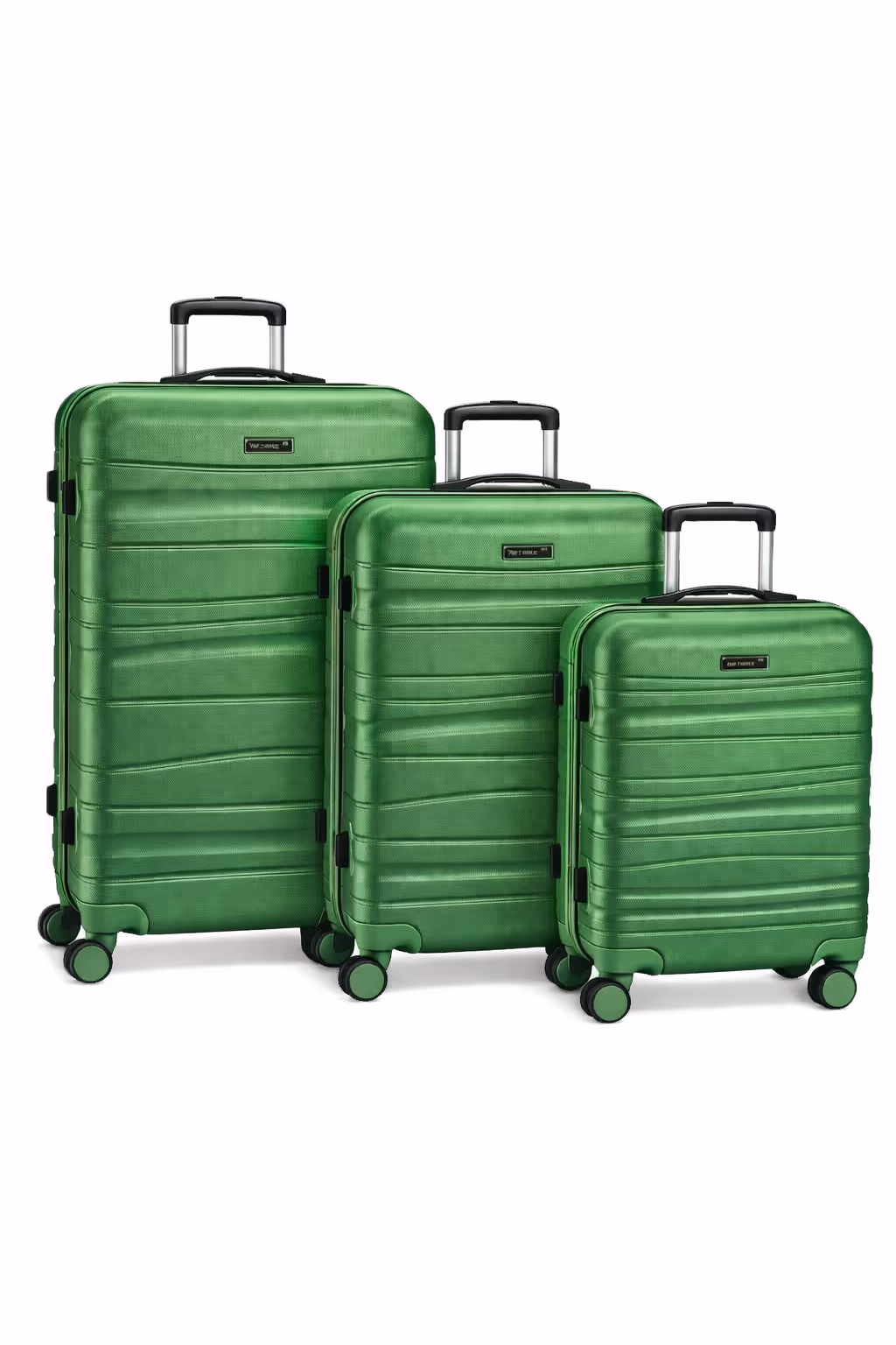 Série de 3 valises en polypropylène incassable HERWEX PRO 6