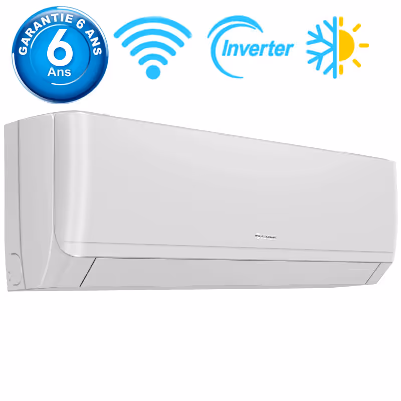 Climatiseur GREE 12000 CF BTU Inverter Tropicalisé Smart 5
