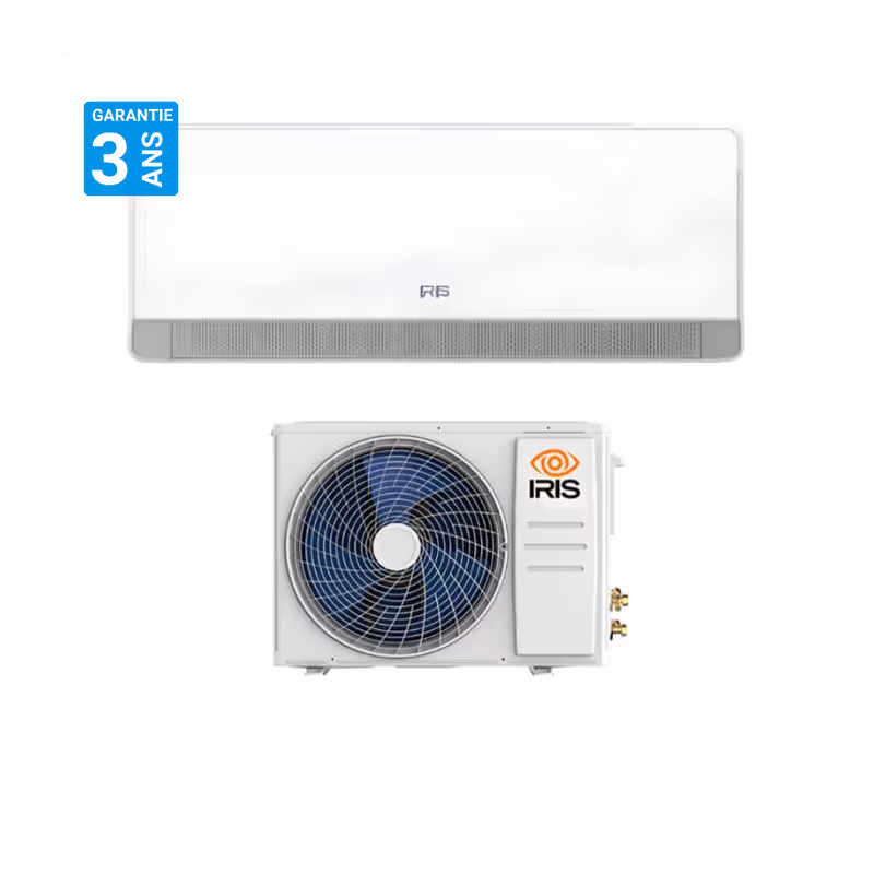 Climatiseur IRIS AZAO+ Inverter 12000 BTU Chaud Froid Garantie 3 Ans