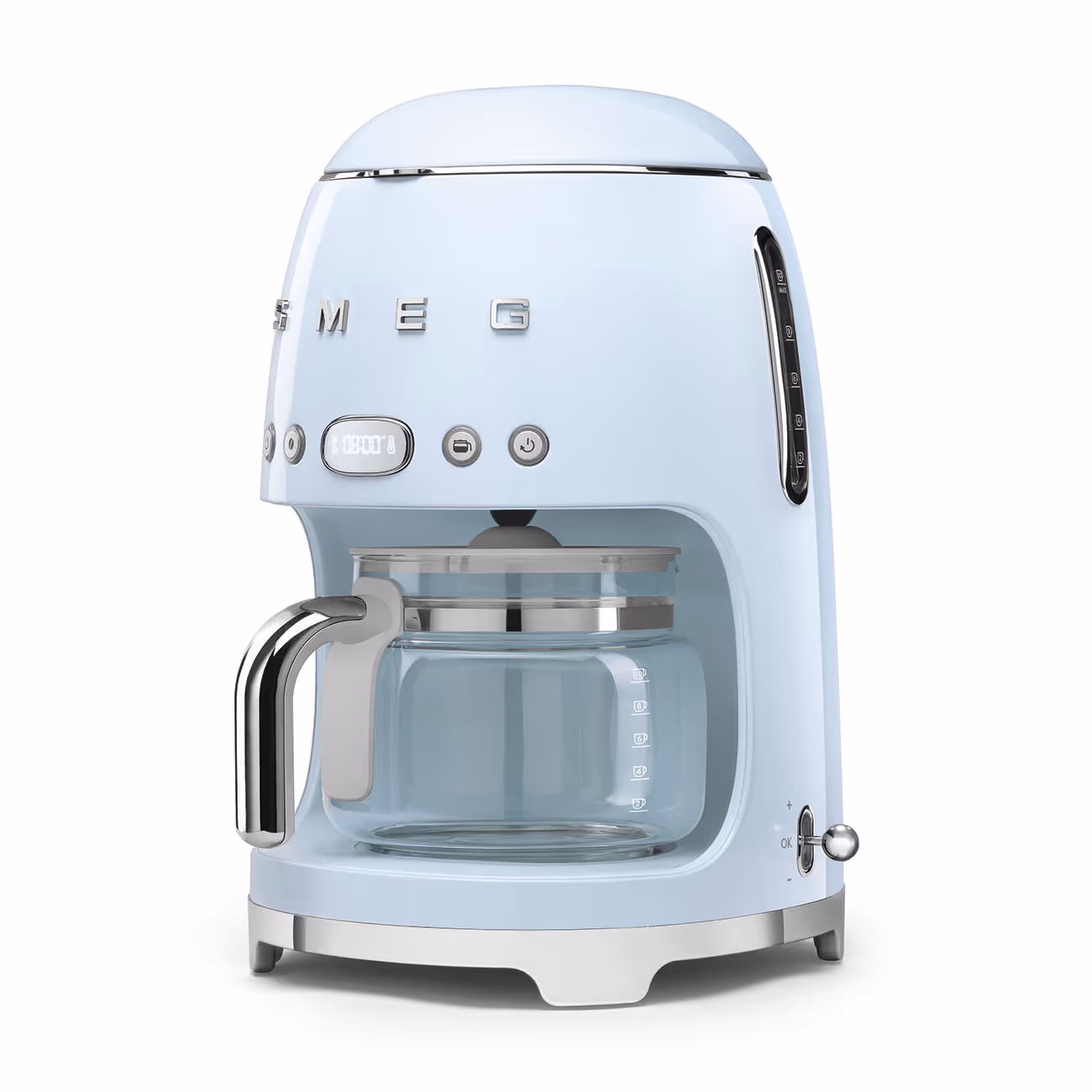 Machines à café filtre SMEG, un réservoir d'eau de 1,4L 12