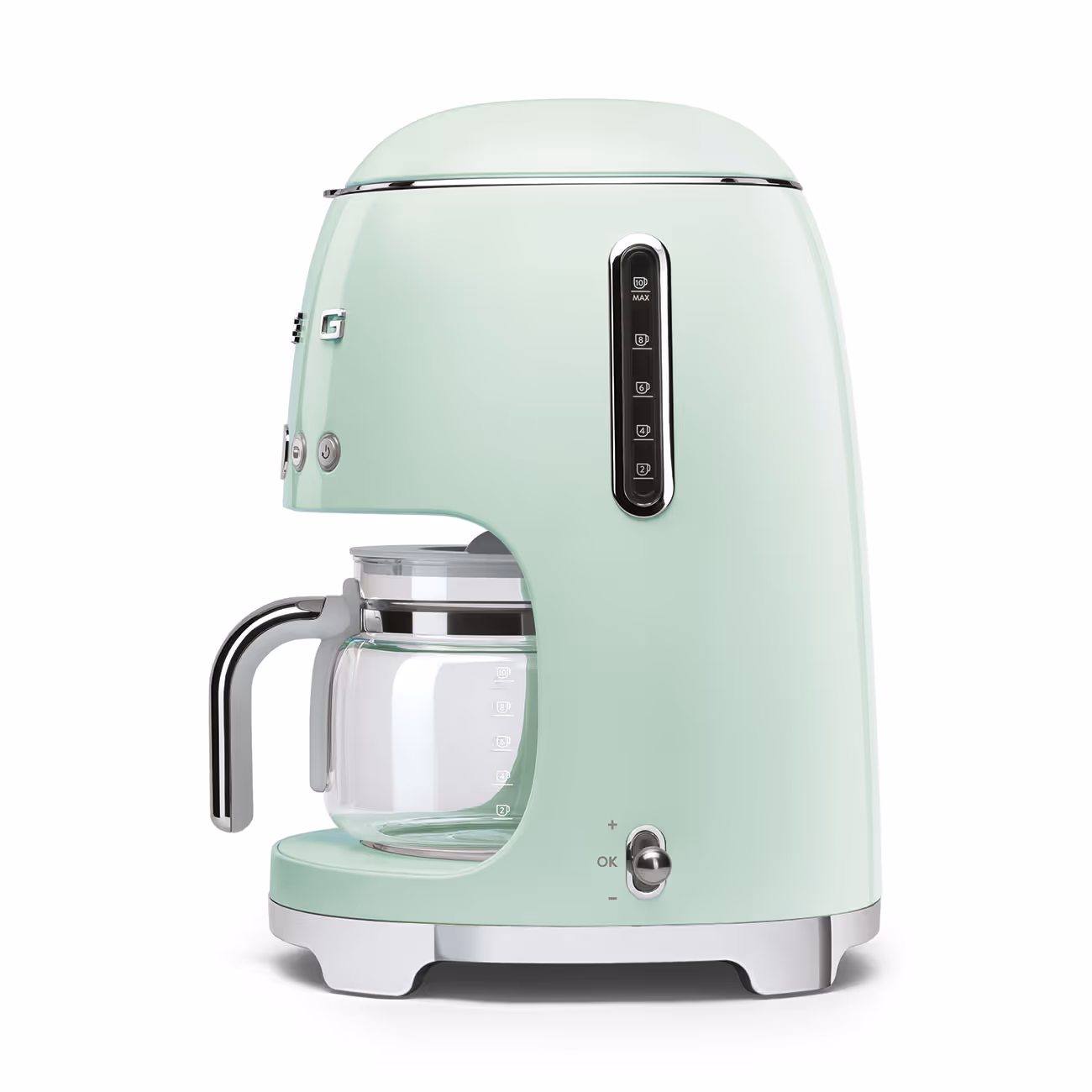 Machines à café filtre SMEG, un réservoir d'eau de 1,4L 14