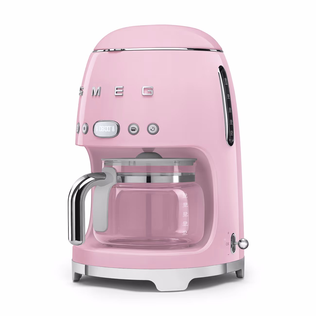 Machines à café filtre SMEG, un réservoir d'eau de 1,4L 8