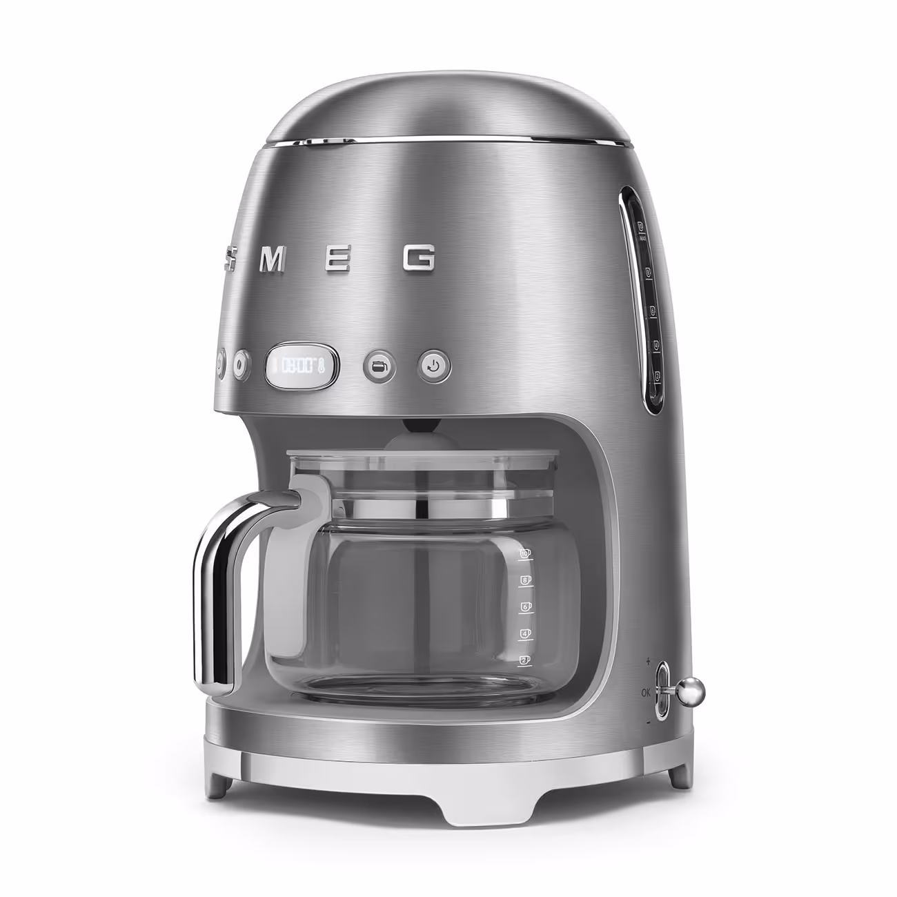 Machines à café filtre SMEG, un réservoir d'eau de 1,4L INOX 4