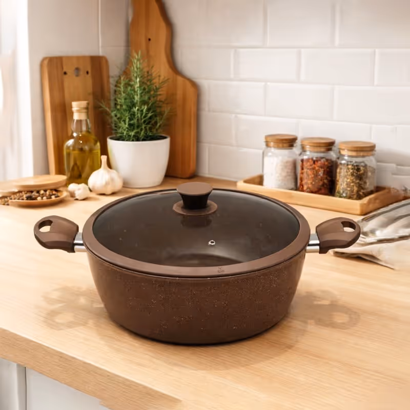 Faitout 20 cm en Granite - MCS