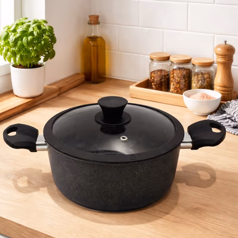 Faitout 24 cm en Granite - MCS