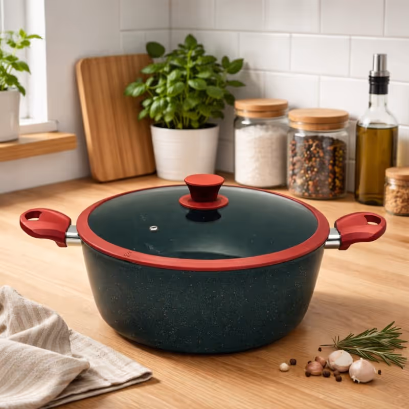 Faitout 24 cm en Granite - MCS